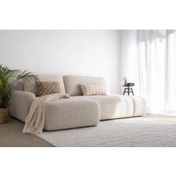 CLOUD narożnik z odłączaną pufką-podnóżkiem